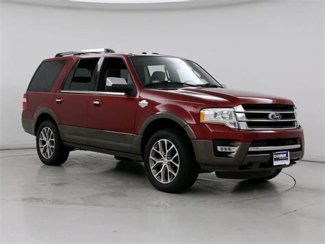 Description Used 2014 Ford Expedition EL XLT with Four-Wheel Drive, Sync, Skid Plate, Cooled Seats, Towing Package, Ambient Lighting, Third Row Seating, Fog Lights, Trailer Hitch, Bench Seat, and Keyless Entry. . Ford expedition carmax